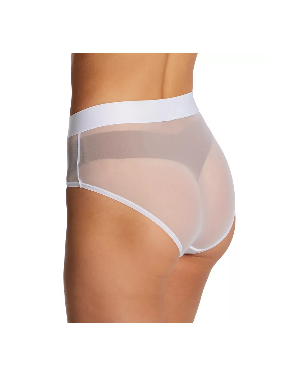 Braguita clásica de tul Sheers DKNY DK8195 en color blanco
