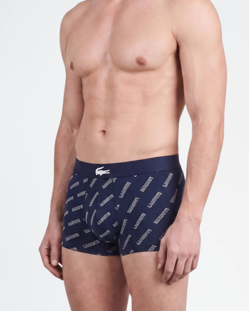 Pack de 3 bóxers Lacoste en algodón elástico. 2