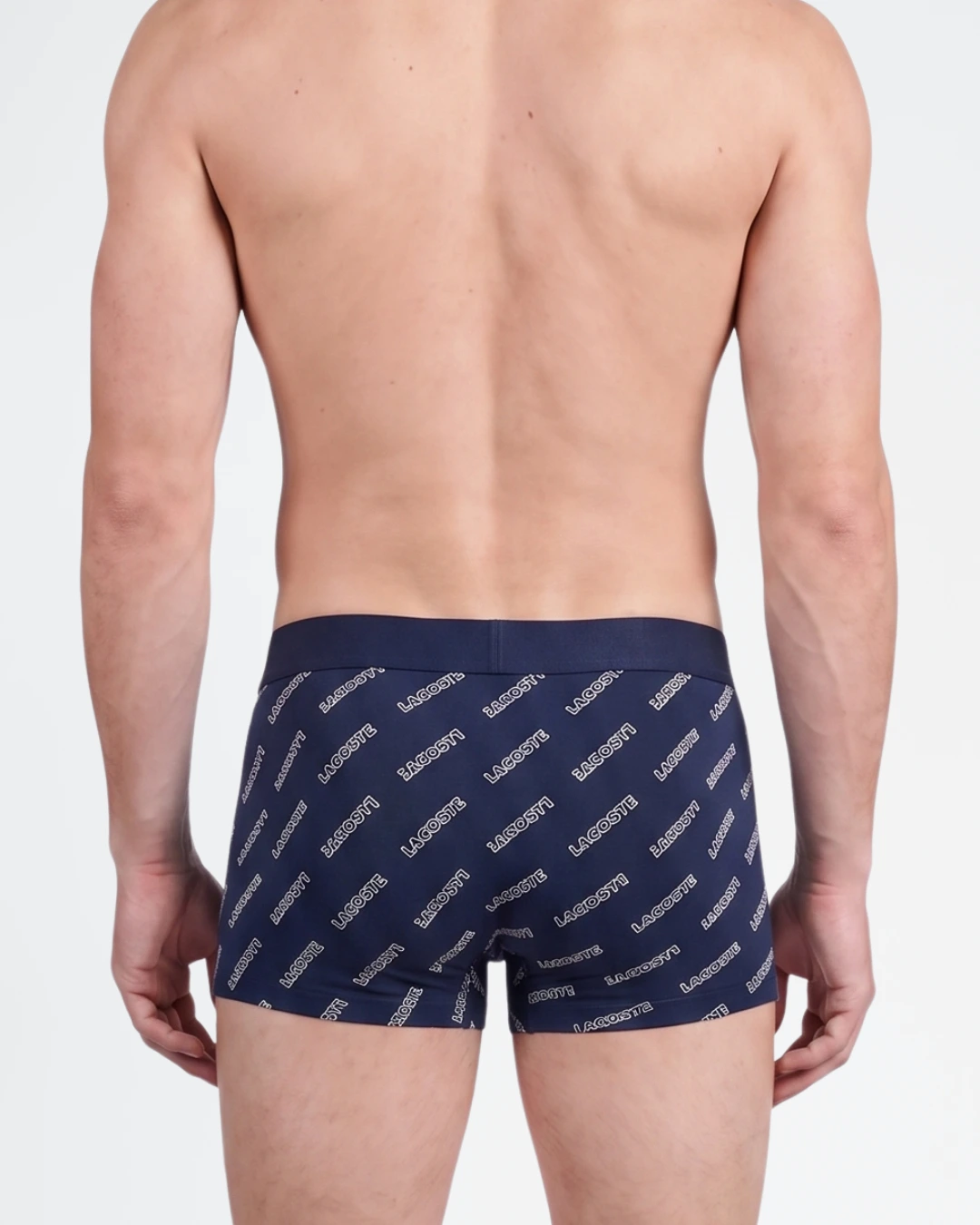 Pack de 3 bóxers Lacoste en algodón elástico.