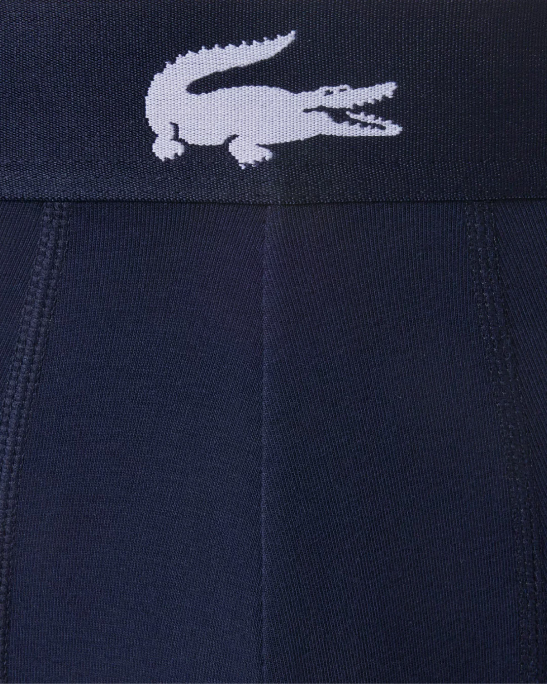 Pack de 3 calzoncillos Lacoste en algodón elástico.