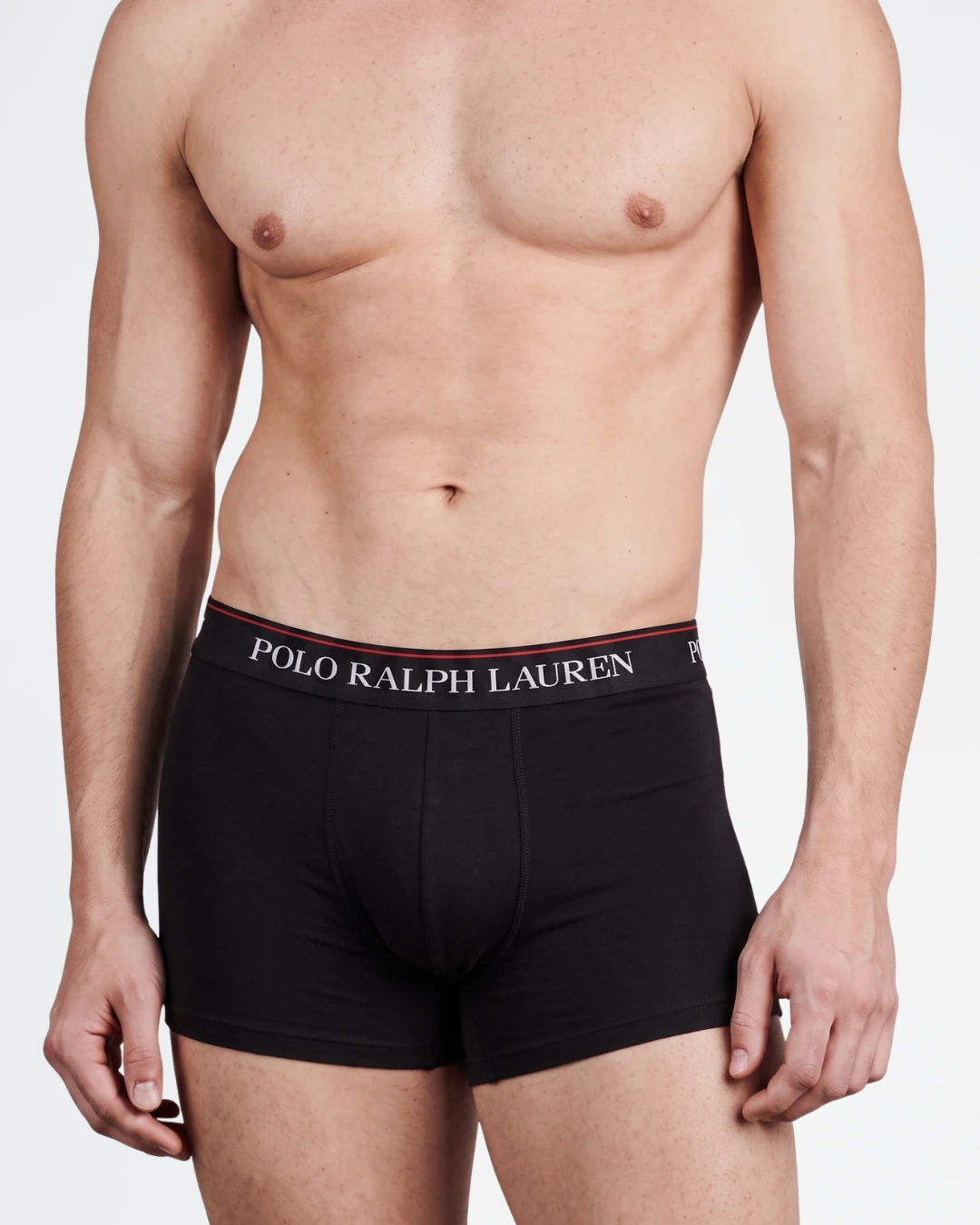 Pack de 3 bóxers Polo Ralph Lauren en algodón elástico.