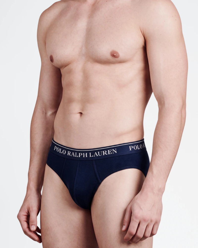Pack de 3 slips Polo Ralph Lauren en algodón elástico. 2
