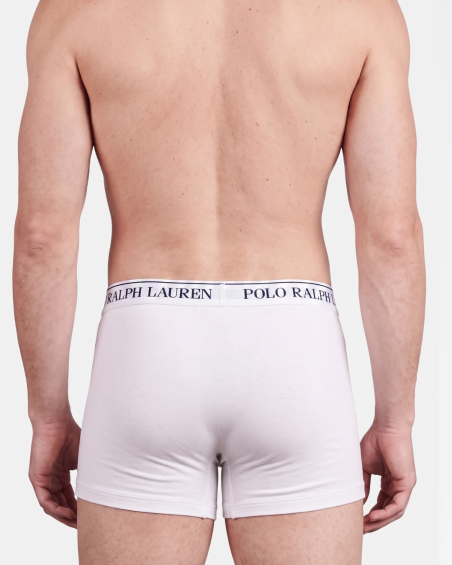 Pack de 3 bóxers Polo Ralph Lauren en algodón elástico.