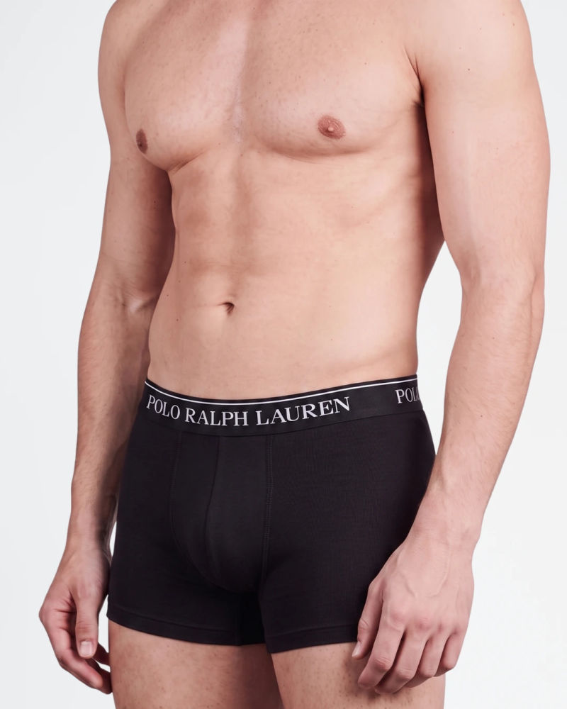 Pack de 3 bóxers Polo Ralph Lauren en algodón elástico. 2