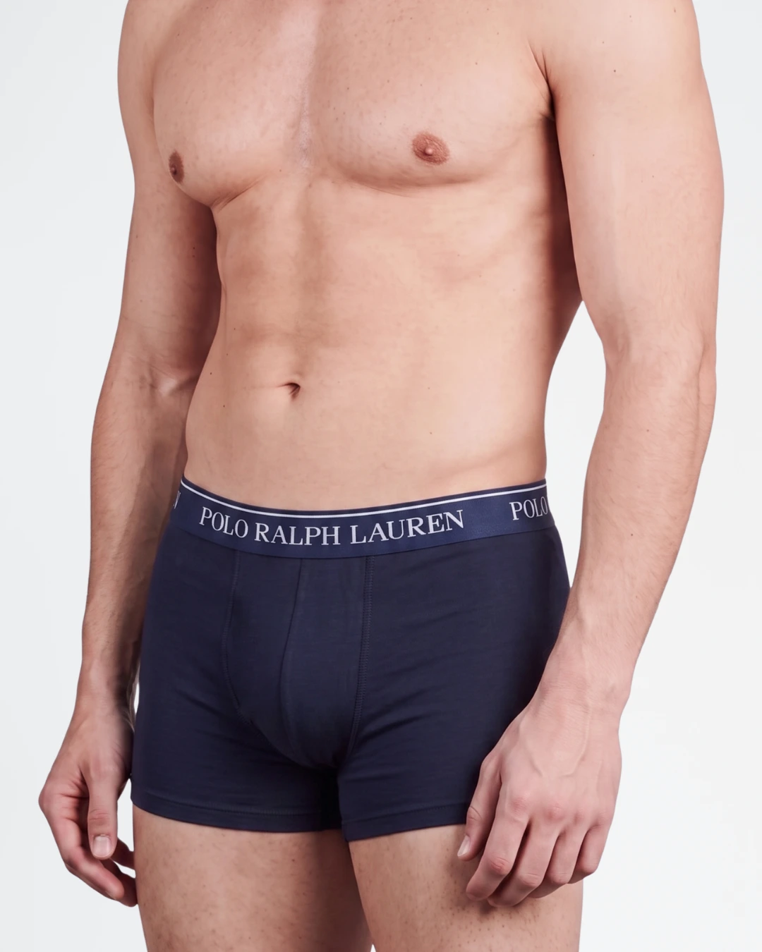 Pack de 3 bóxers Polo Ralph Lauren en algodón elástico.