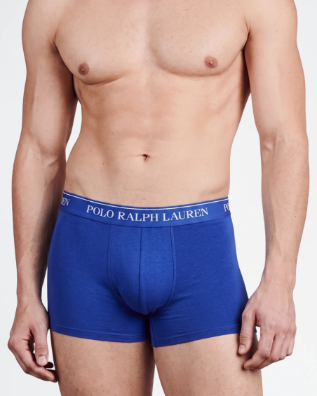 Pack de 3 bóxers Polo Ralph Lauren en algodón elástico.