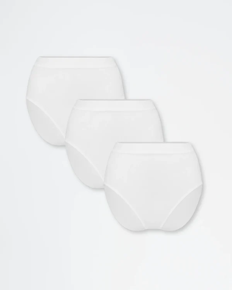 Pack de 3 braguitas altas Bmy de bambú ultrasuaves.