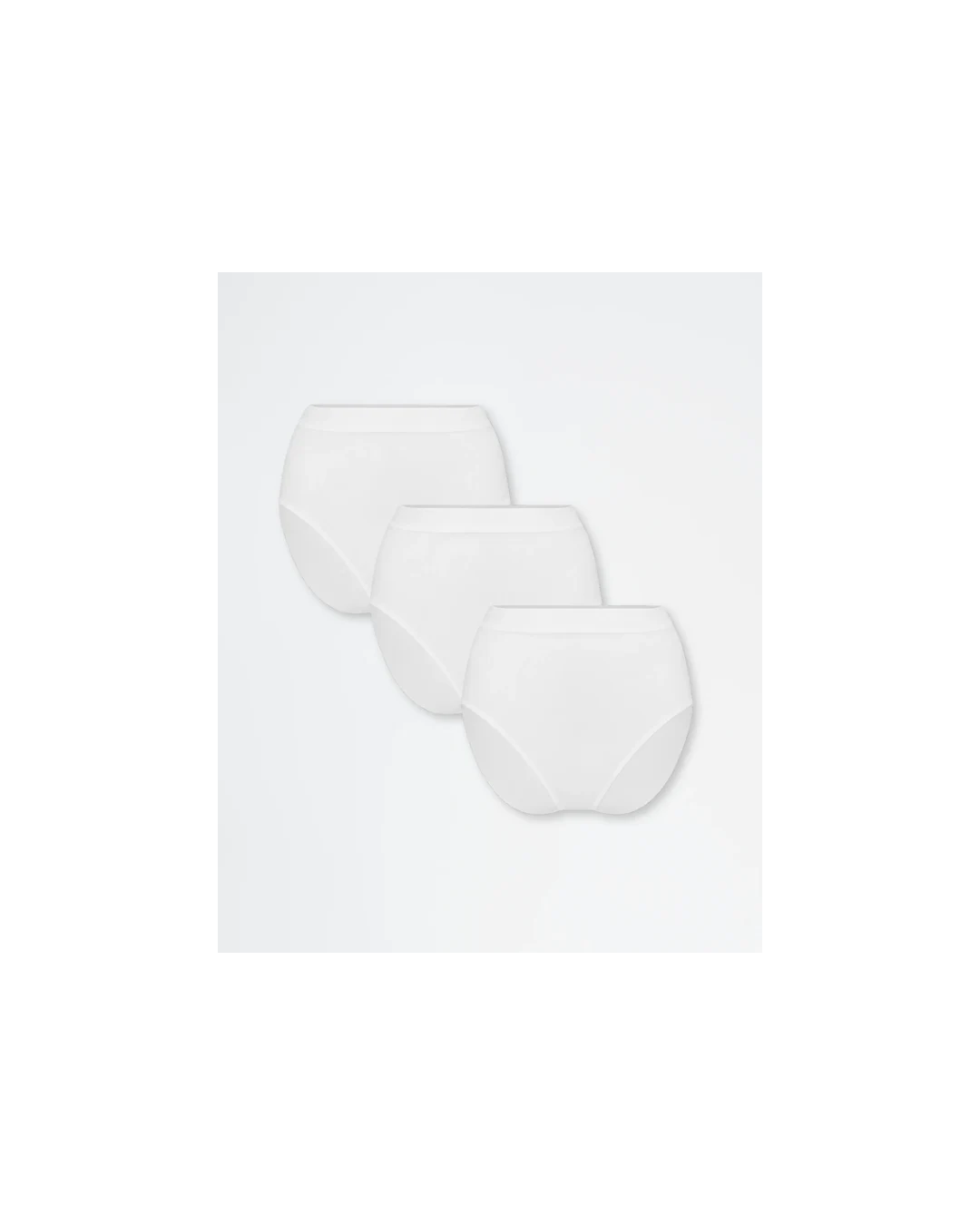 Pack de 3 braguitas altas Bmy de bambú ultrasuaves.