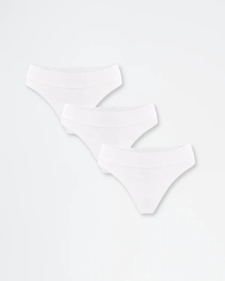Pack de 3 braguitas brasileñas Bmy de bambú ultrasuaves.