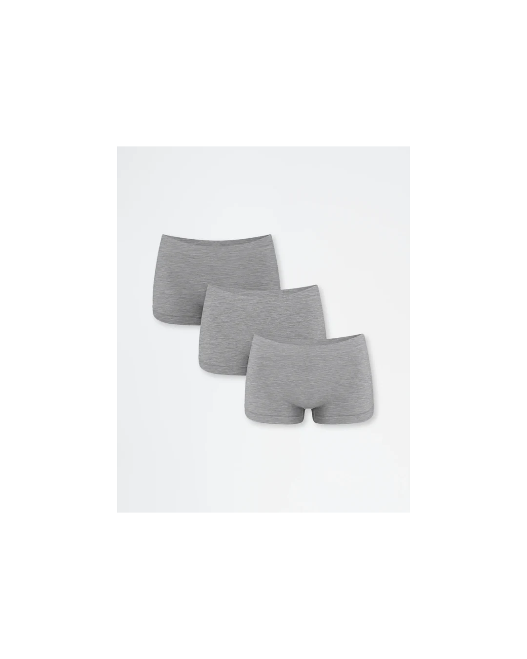 Pack de 3 braguitas short Bmy de bambú ultrasuaves.