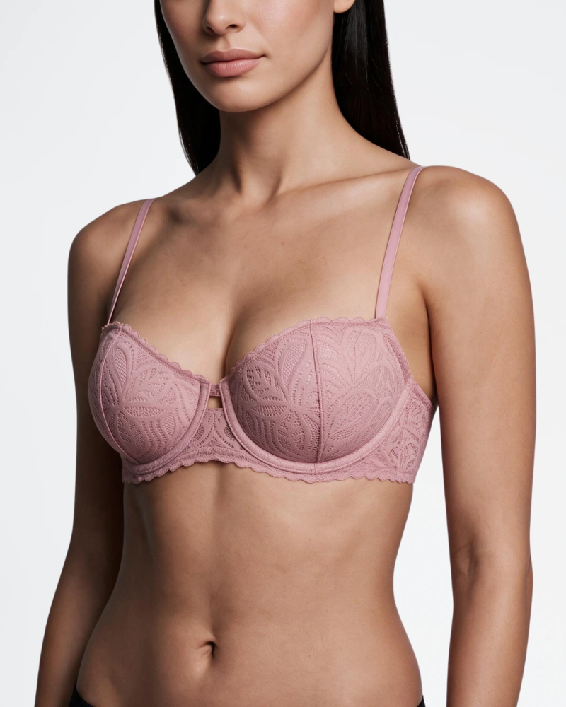 Sujetador balconette de encaje DKNY DK7555 2