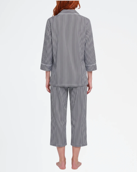 Pijama capri de algodón Lauren Ralph Lauren I819702