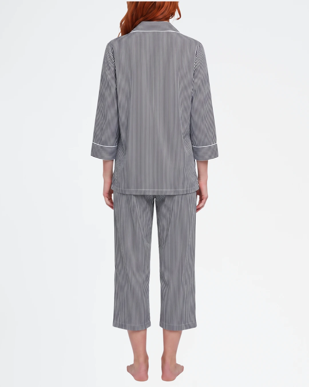 Pijama capri de algodón Lauren Ralph Lauren I819702