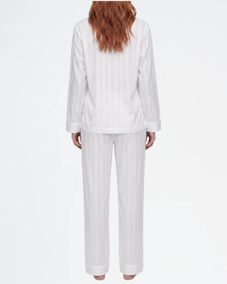 Pijama largo de algodón Lauren Ralph Lauren ILN92305