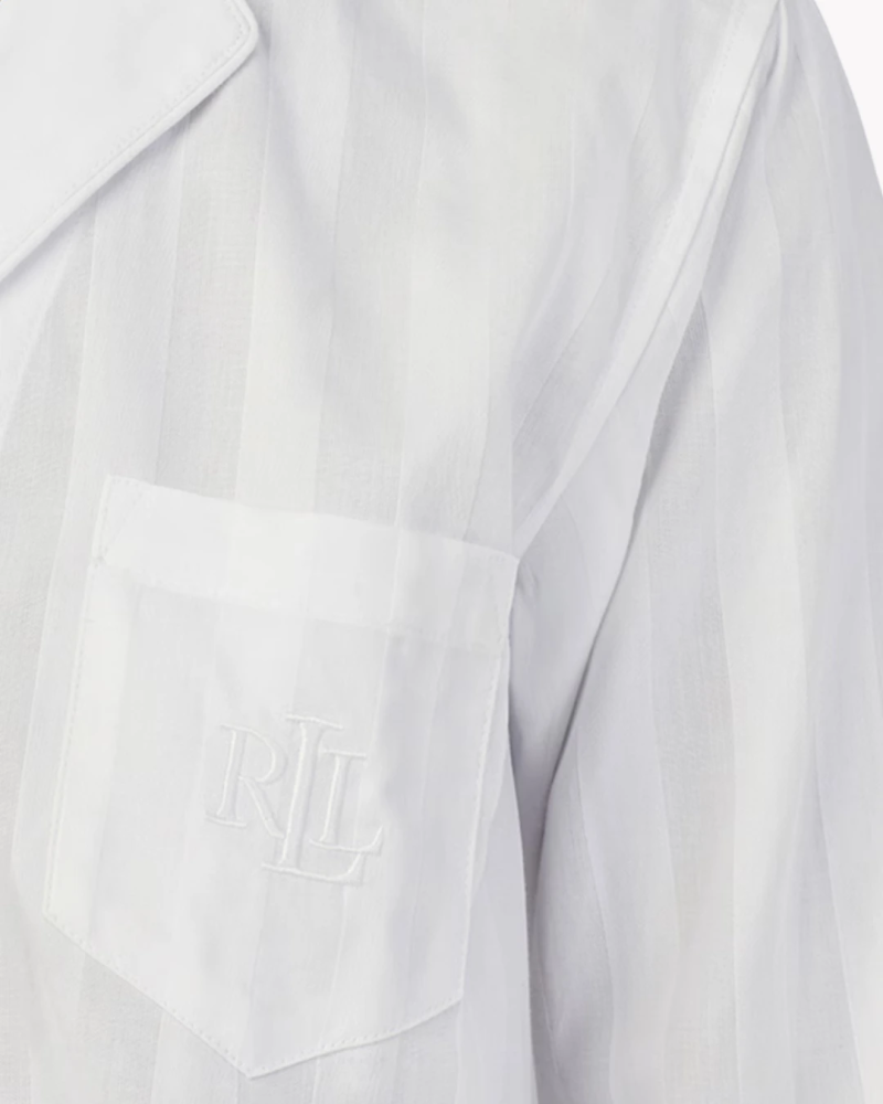 Pijama largo de algodón Lauren Ralph Lauren ILN92305 2