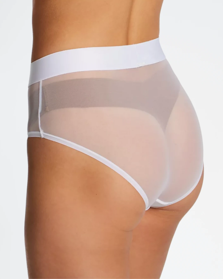 Braguita clásica de tul Sheers DKNY DK8195 en color blanco