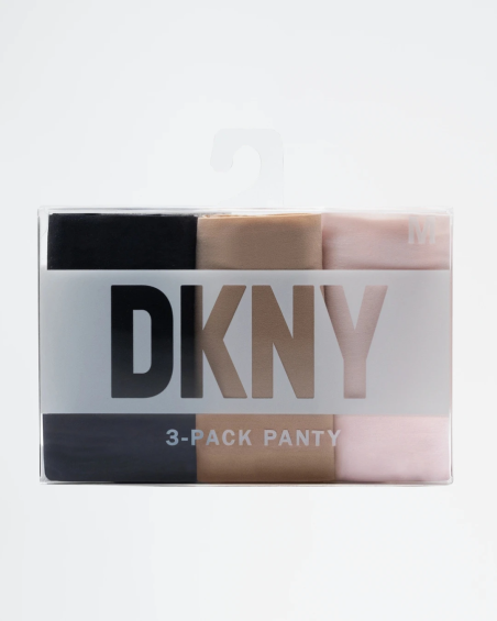 Pack 3 braguitas hipster invisibles DKNY DK5028BP3