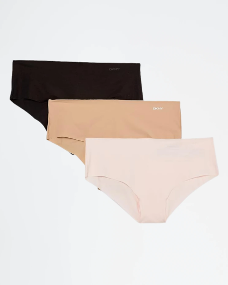 Pack 3 braguitas hipster invisibles DKNY DK5028BP3