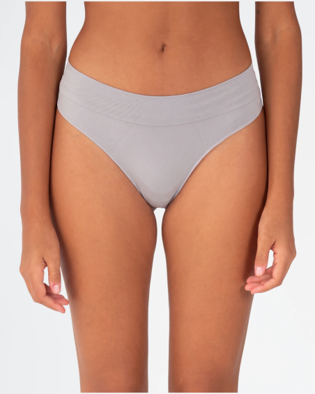 Tanga Cometa Bmy de microfibra MI005 en color plata
