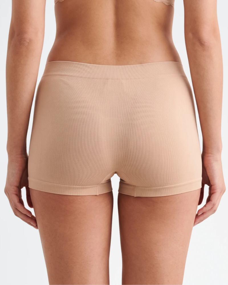 Short Planeta Bmy de microfibra MI007 en color beige 2