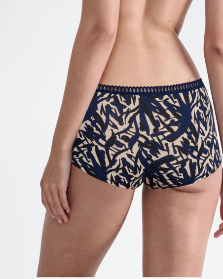 Pack 3 braguitas short Sloggi GO Crush 10219652 en color azul real