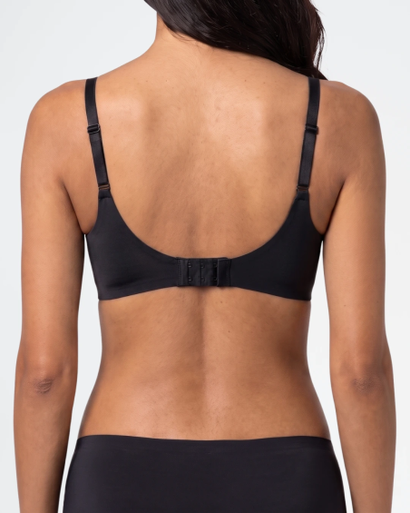 Sujetador push-up sin aro Sloggi ZERO Feel 2.0 THE UP 10226701 en color negro
