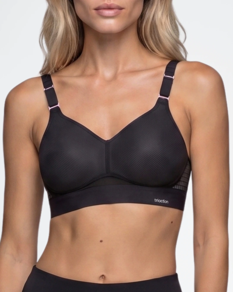 Sujetador deportivo Triumph Triaction Extreme Lite 10163839 en color negro