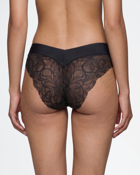 Braguita de pierna alta Triumph Body Make-Up Illusion Lace 10219711 en color negro