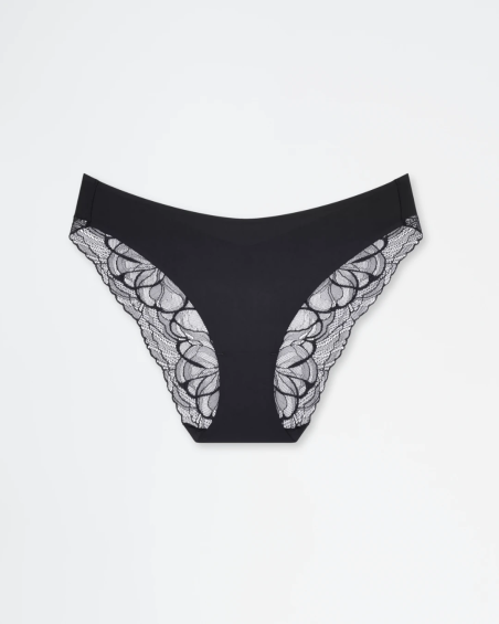 Braguita de pierna alta Triumph Body Make-Up Illusion Lace 10219711 en color negro